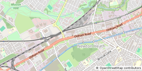 Map of Manchester