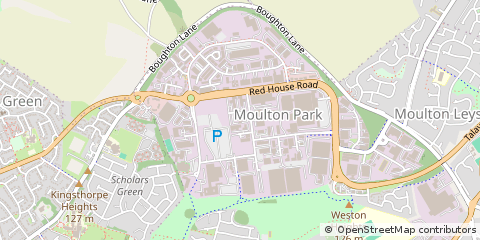 Map of Northampton, Northamptonshire
