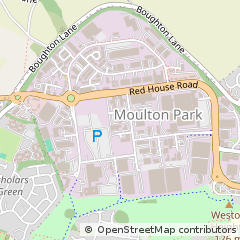 Map of Northampton, Northamptonshire