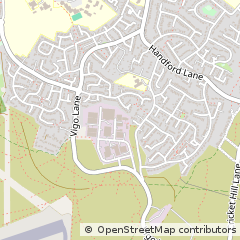 Map of Yateley
