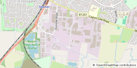 Map of Scarborough, North Yorkshire