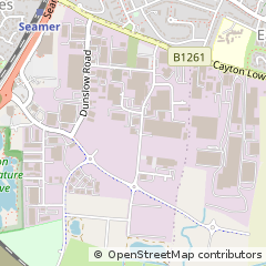 Map of Scarborough, North Yorkshire