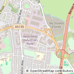Map of Borehamwood
