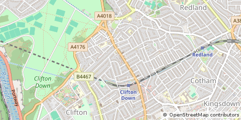 Map of Bristol