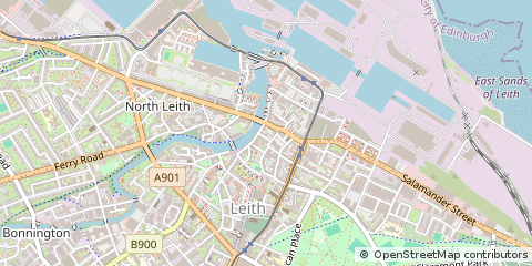 Map of Edinburgh
