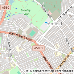 Map of Liverpool