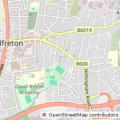 Map of Alfreton