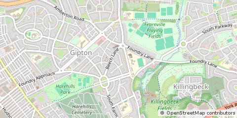 Map of Leeds