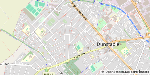 Map of Luton