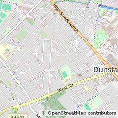 Map of Luton