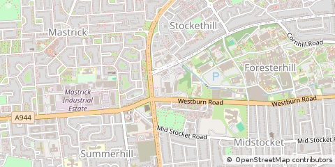 Map of Aberdeen