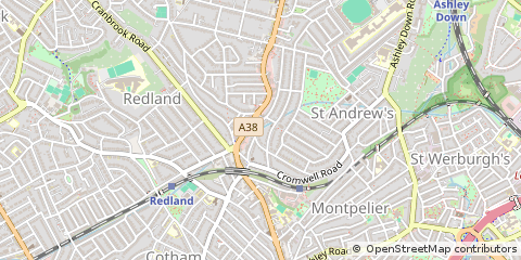 Map of Bristol