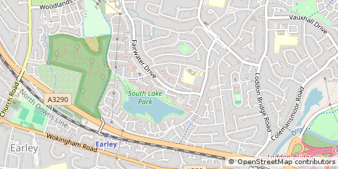 Map of Reading