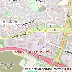 Map of Skelmersdale, Lancashire