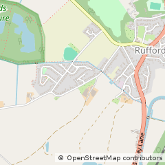 Map of Ormskirk, Lancashire