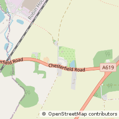 Map of Worksop, Nottinghamshire