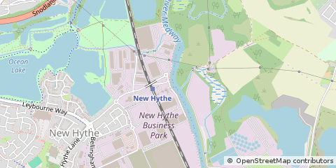 Map of Aylesford