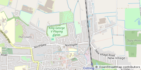 Map of East Yorkshire