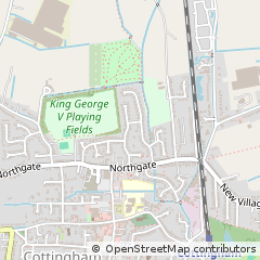 Map of East Yorkshire