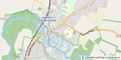 Map of Norwich, Sussex