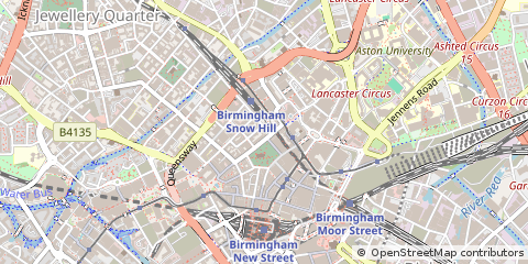 Map of Birmingham