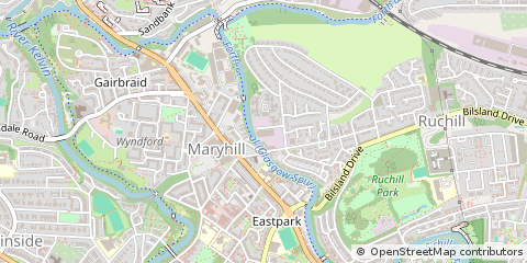 Map of Glasgow