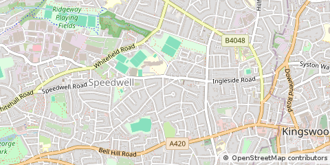 Map of Bristol