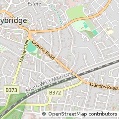 Map of Weybridge