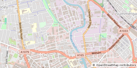 Map of Hull