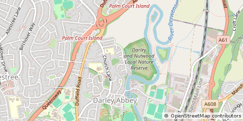 Map of Derby