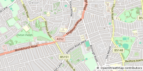 Map of Birkenhead