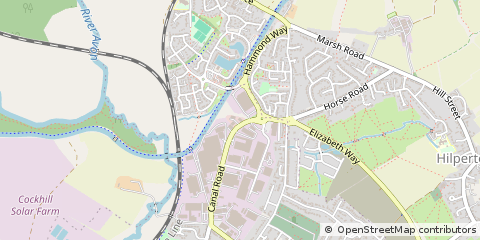 Map of Trowbridge, Wiltshire