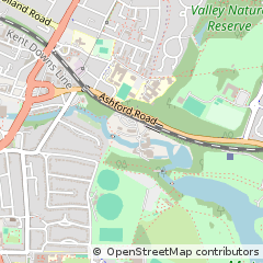 Map of Maidstone, Kent
