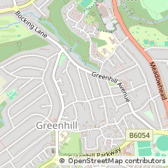 Map of Sheffield
