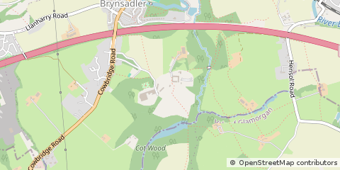 Map of Pontyclun