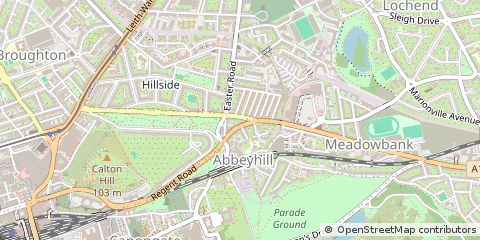 Map of Edinburgh