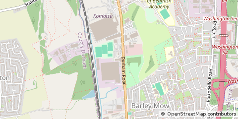 Map of Birtley, Chester LE Street