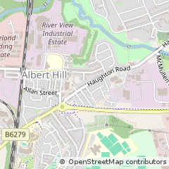 Map of Darlington, CO. Durham