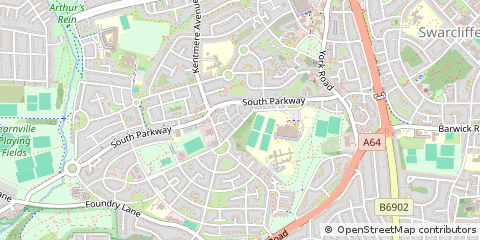 Map of Leeds