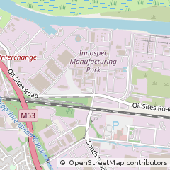 Map of Ellesmere Port, Cheshire