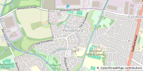 Map of Wolverhampton