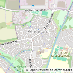 Map of Wolverhampton