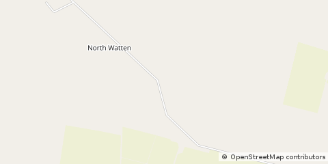Map of Wick, Caithness