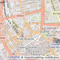 Map of Liverpool
