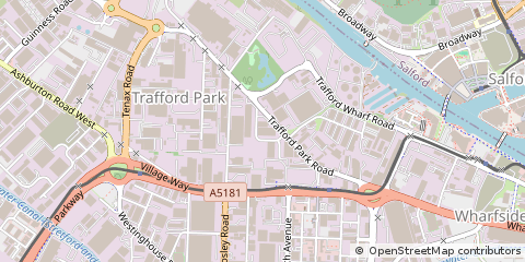 Map of Manchester