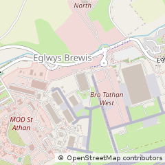 Map of ST Athan, Vale of Glamorgan