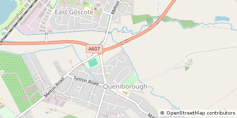 Map of Leicester