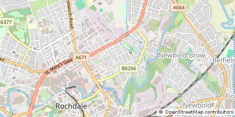 Map of Lancashire