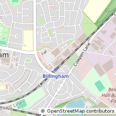 Map of Billingham