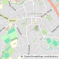 Map of Derby